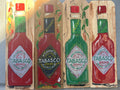 Tabasco hot sauce.
