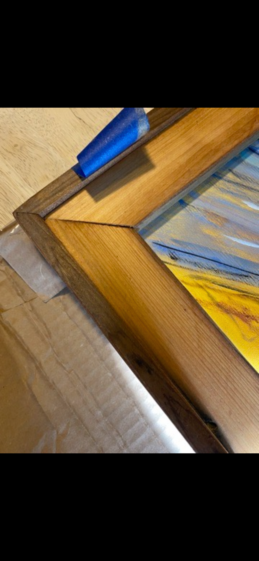 Cypress picture frames